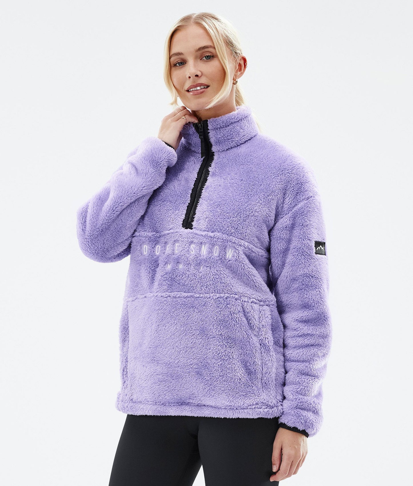 Fleece Sweater Women Light Blue