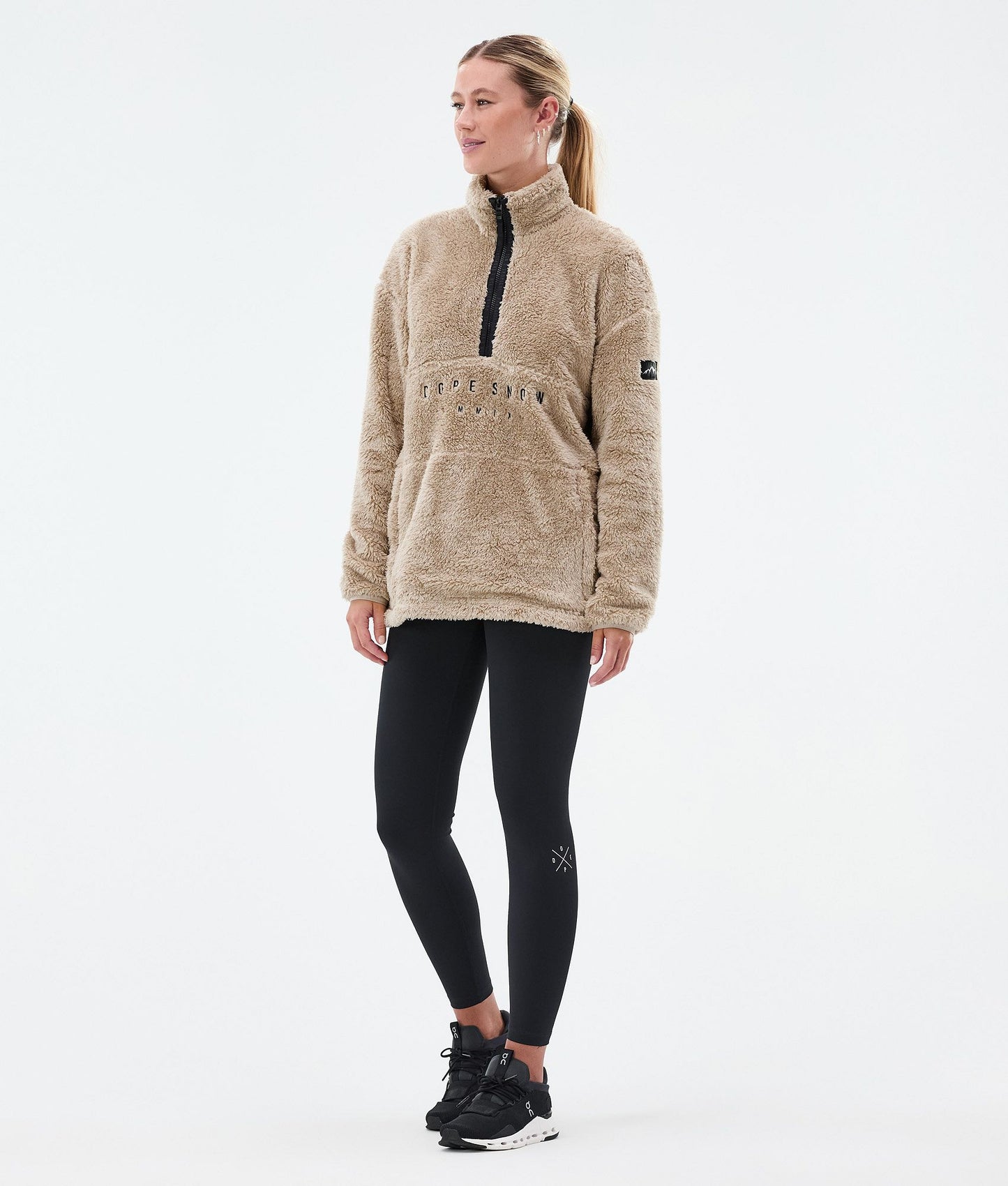 Fleece Sweater Women Sand