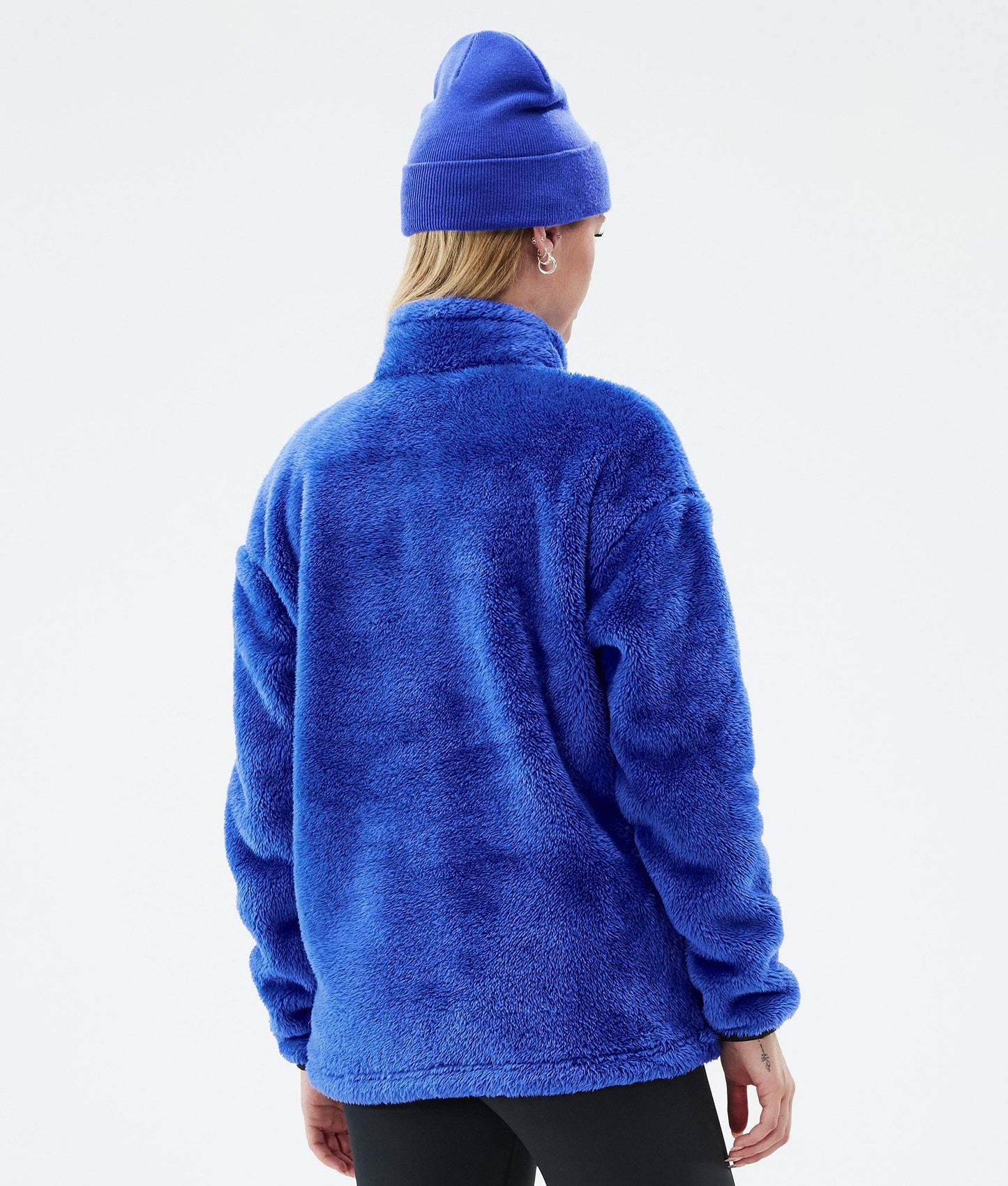 Fleece Sweater Women Cobalt Blue