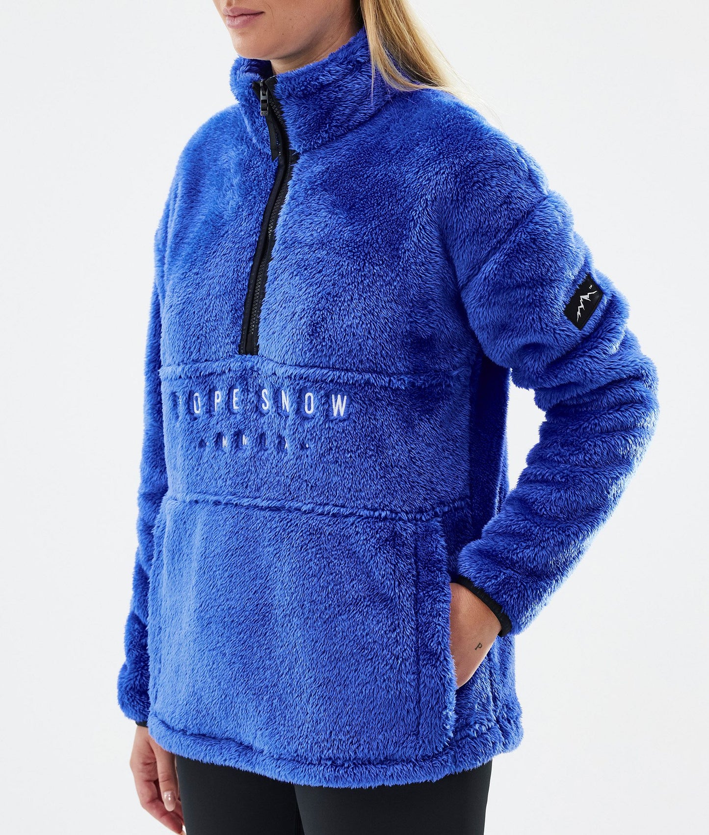 Fleece Sweater Women Cobalt Blue