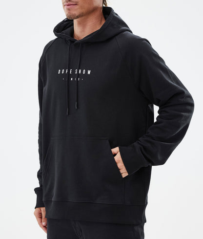 Hoodie Men Silhouette Black