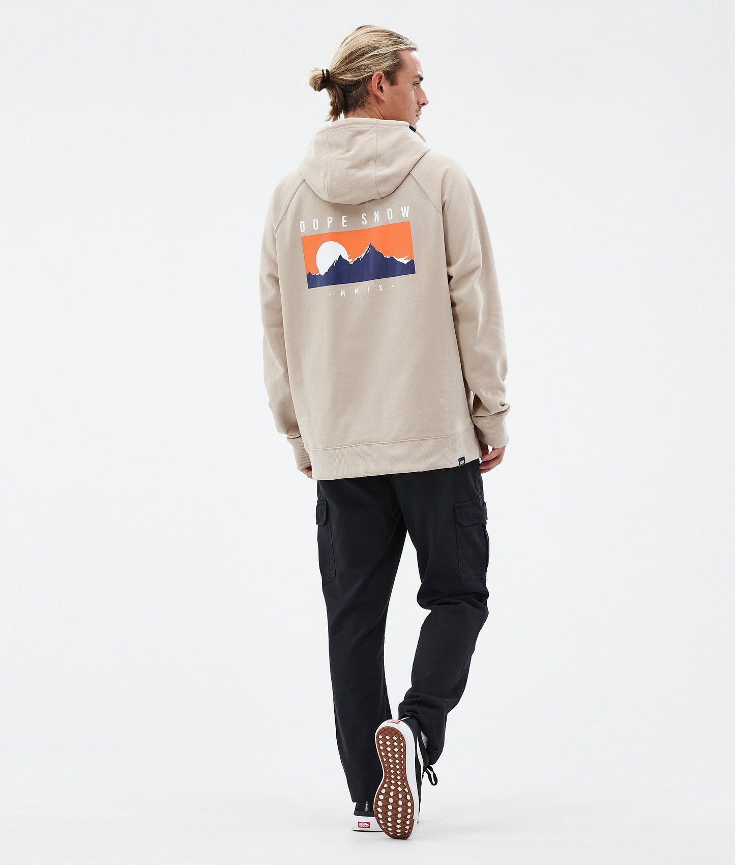 Hoodie Men Silhouette Sand
