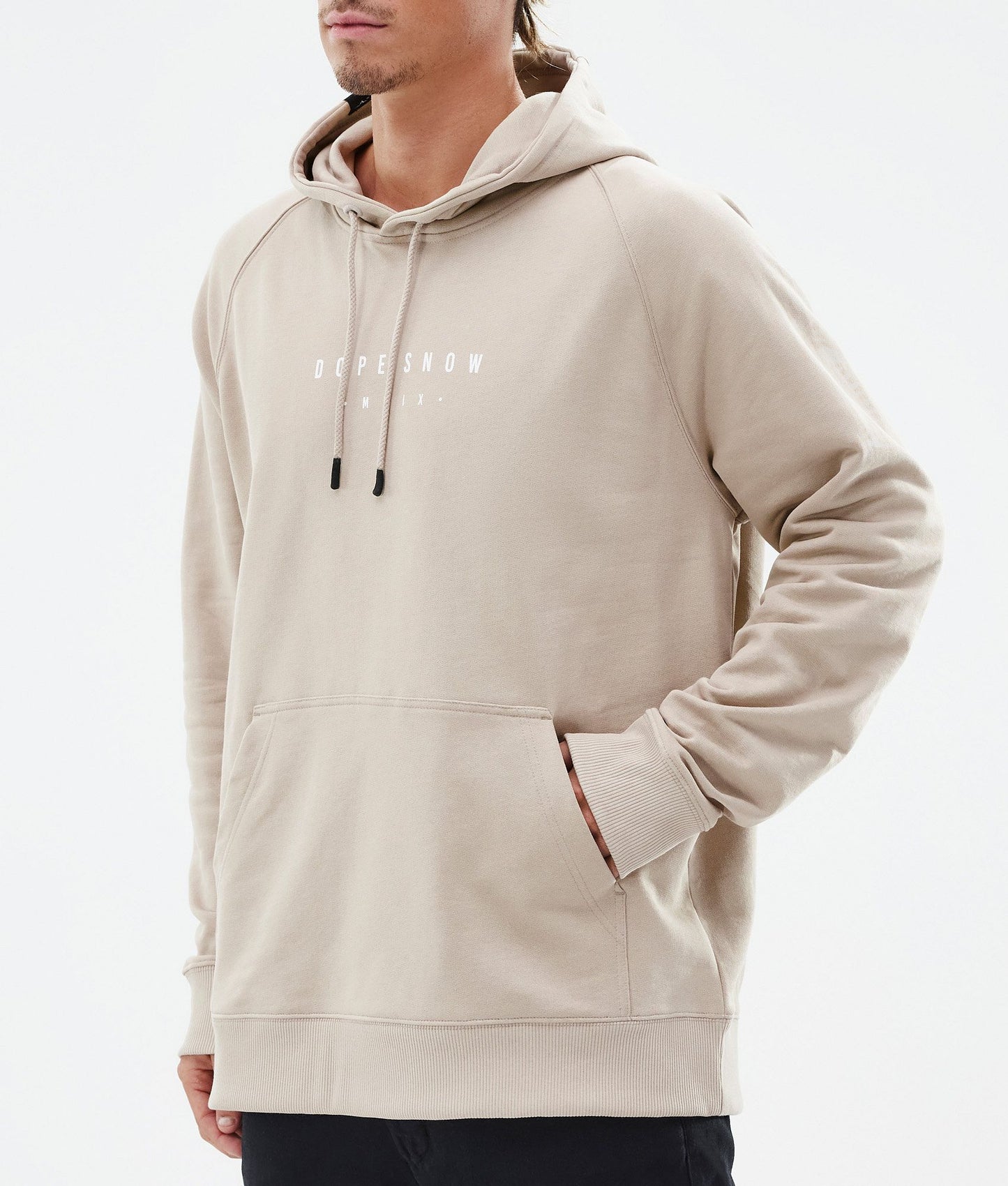 Hoodie Men Silhouette Sand
