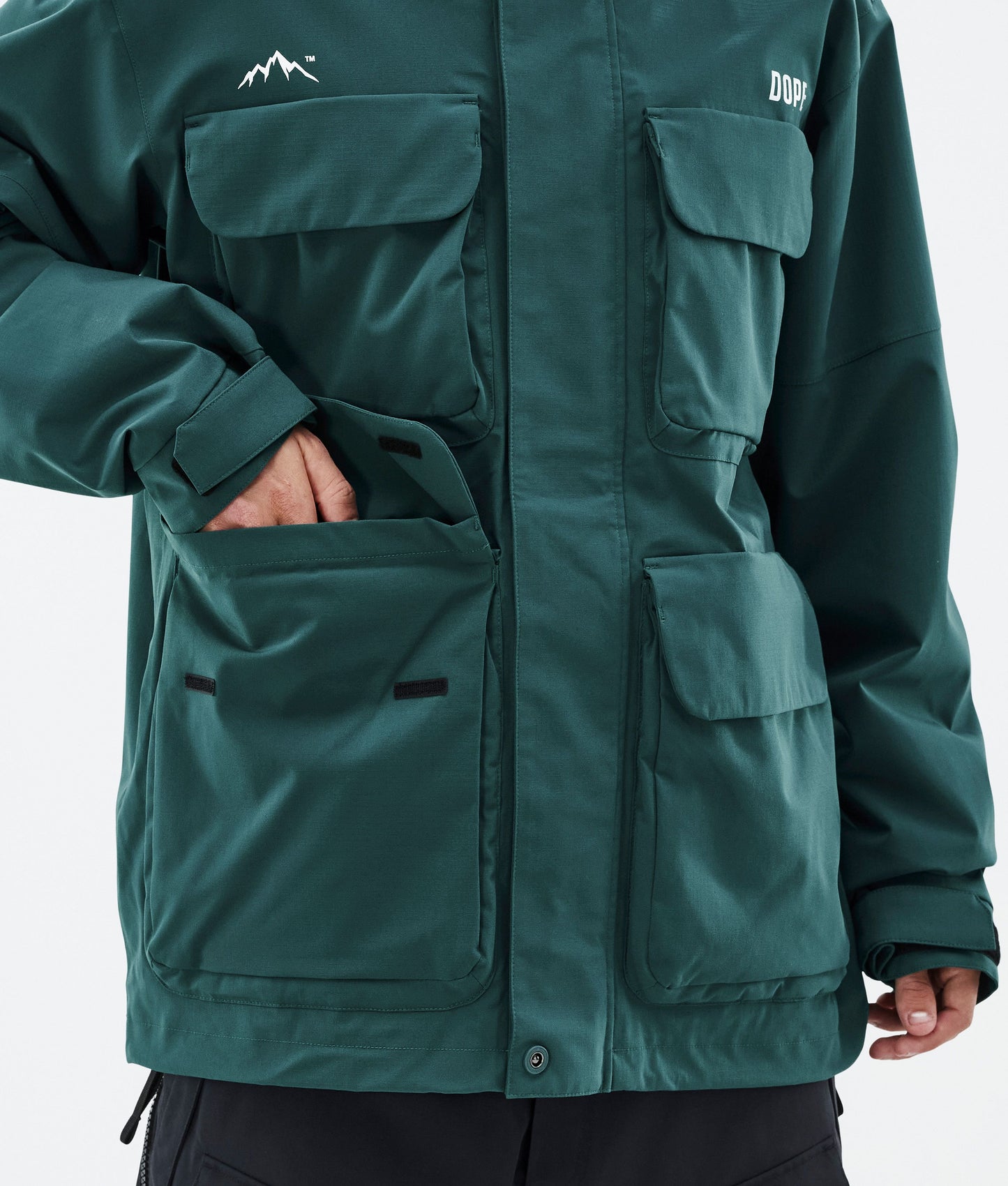 Snowboard Jacket Men Bottle Green