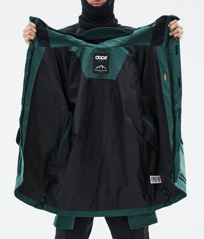 Snowboard Jacket Men Bottle Green