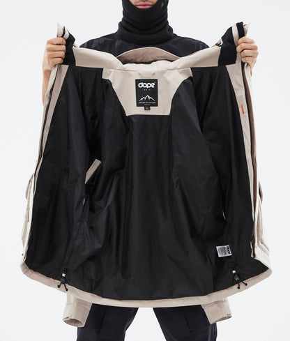 Snowboard Jacket Men Sand