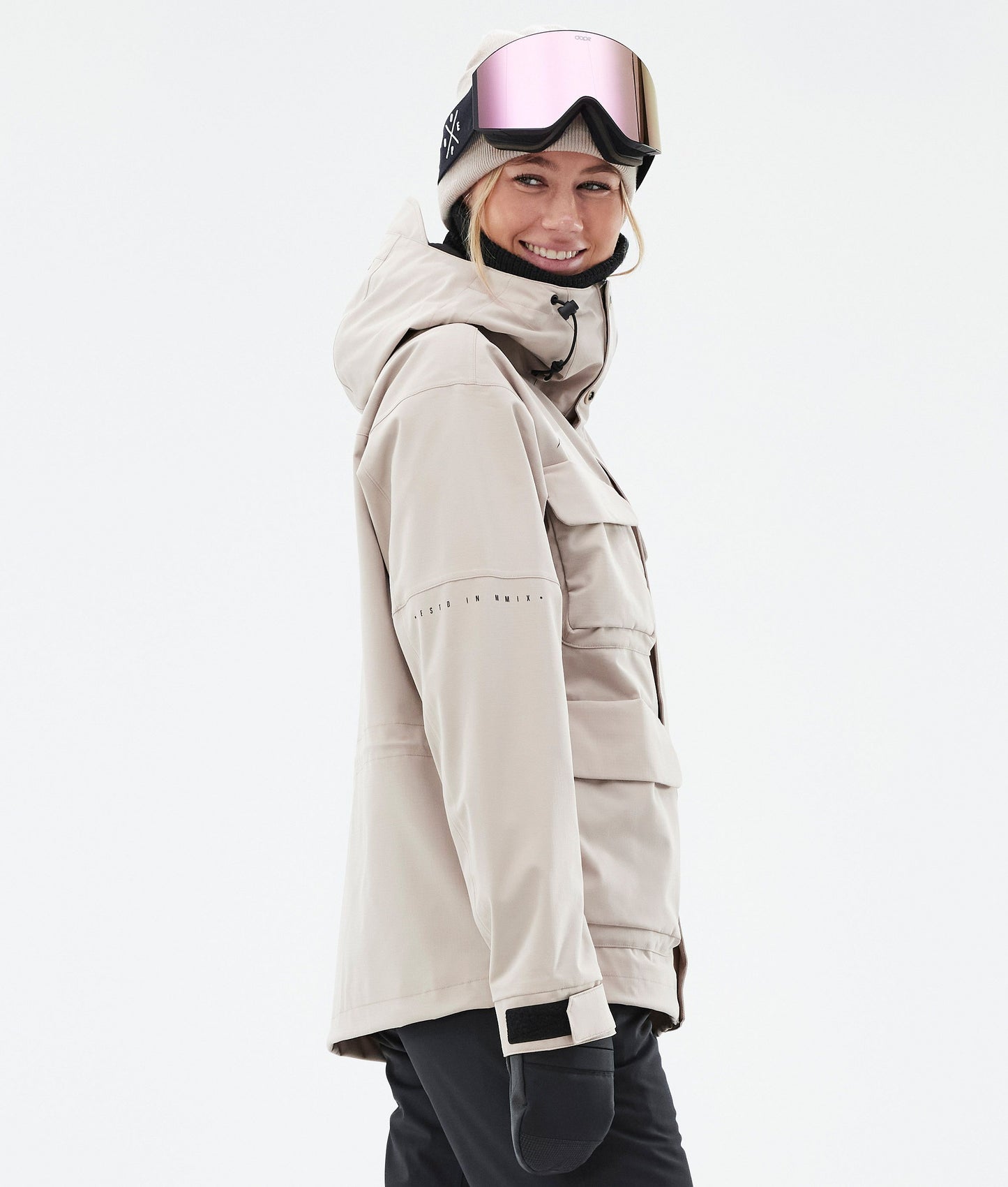Snowboard Jacket Women Sand