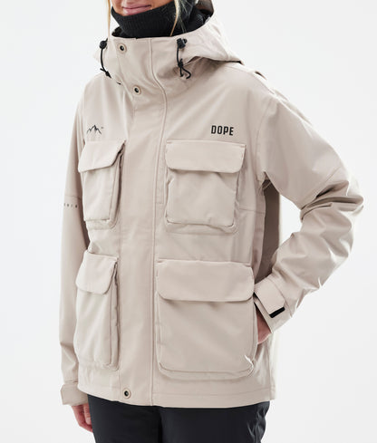 Snowboard Jacket Women Sand