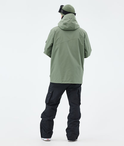Snowboard Jacket Men Moss Green