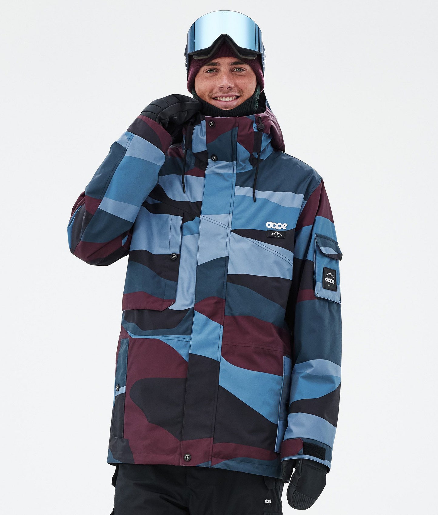 Snowboard Jacket Men Faded Violet
