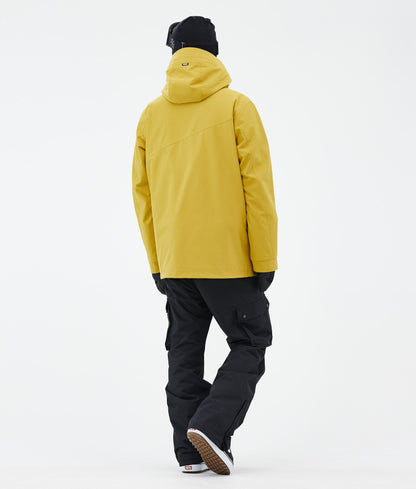 Snowboard Jacket Men Yellow