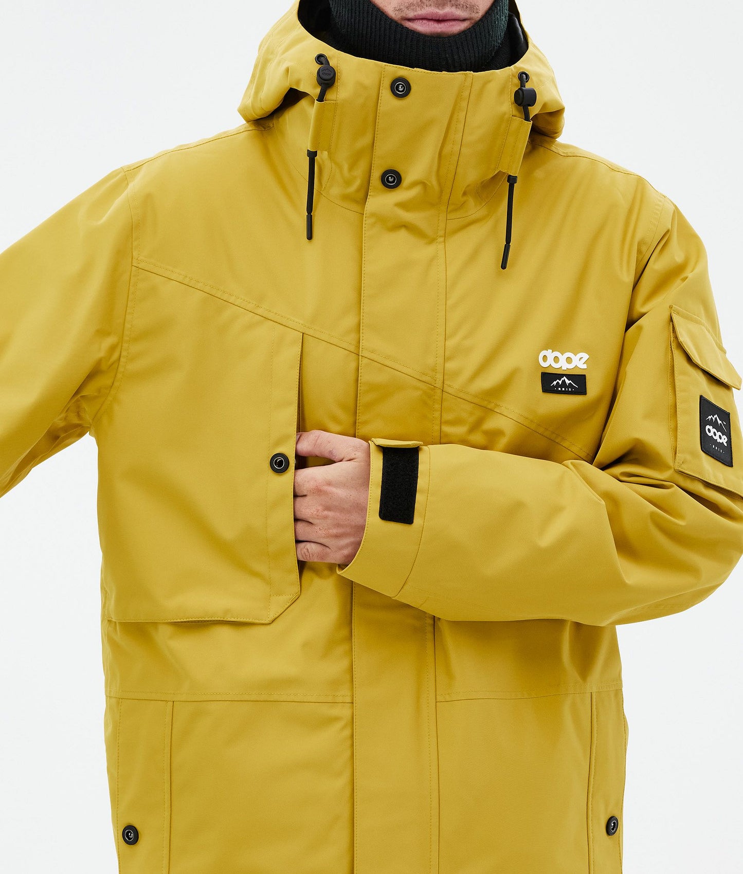Snowboard Jacket Men Yellow