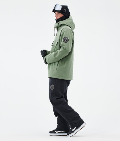 Snowboard Jacket Men Moss Green