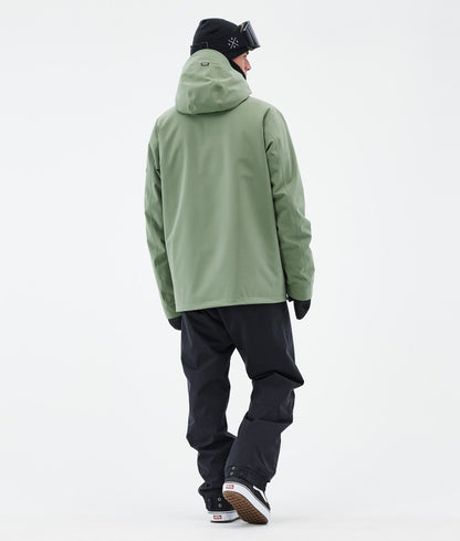 Snowboard Jacket Men Moss Green