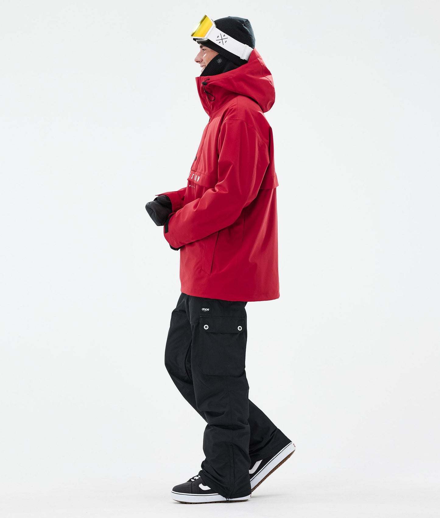 Snowboard Jacket Men Deep Red