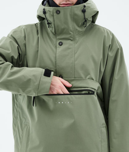 Snowboard Jacket Men Moss Green