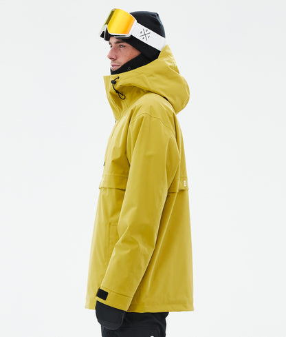 Snowboard Jacket Men Yellow