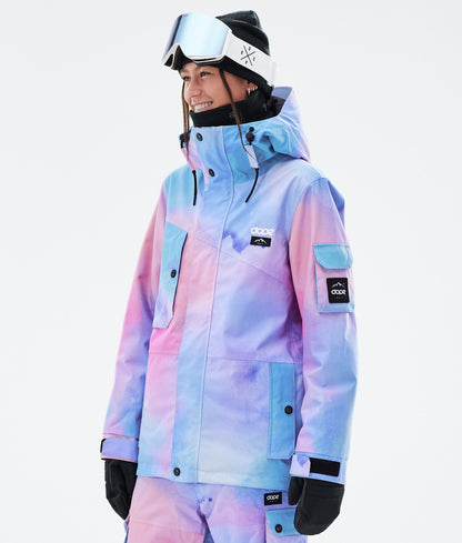 Snowboard Jacket Women Metal Blue