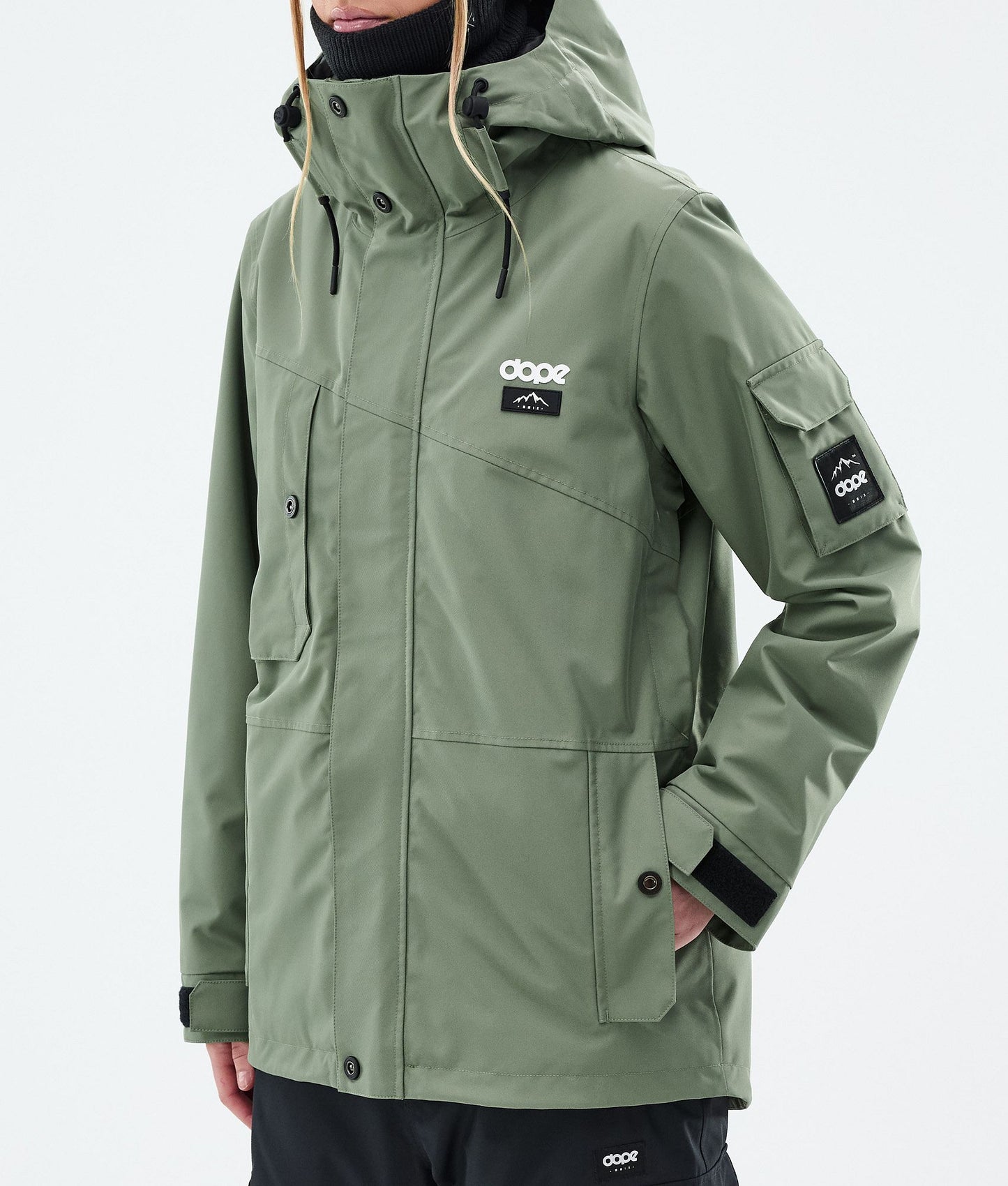 Snowboard Jacket Women Moss Green