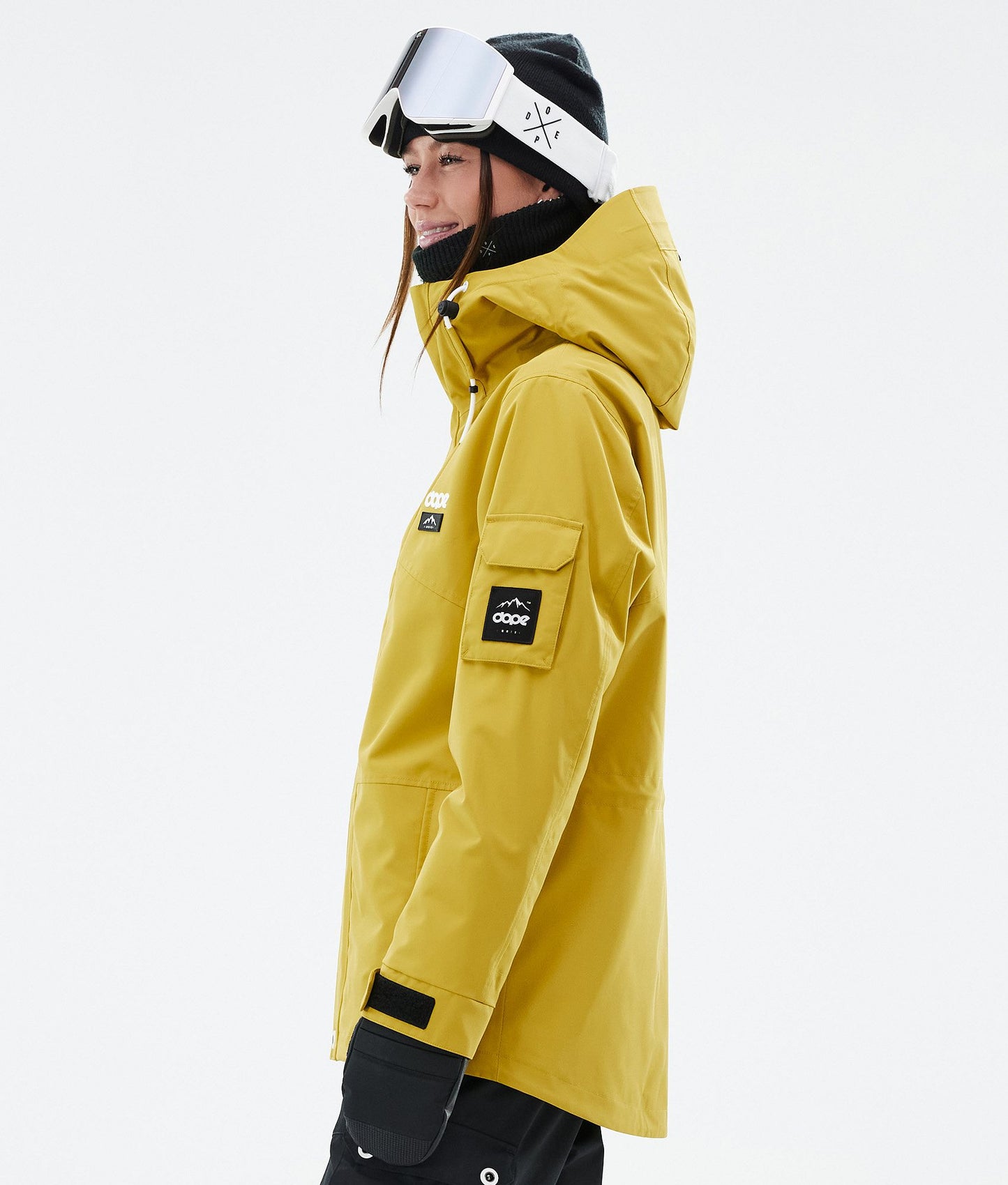 Snowboard Jacket Women Yellow