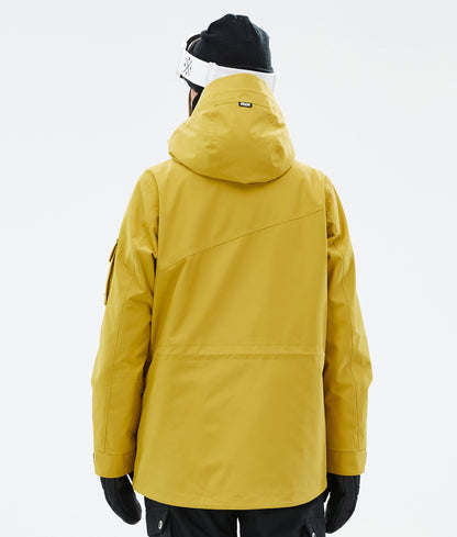 Snowboard Jacket Women Yellow