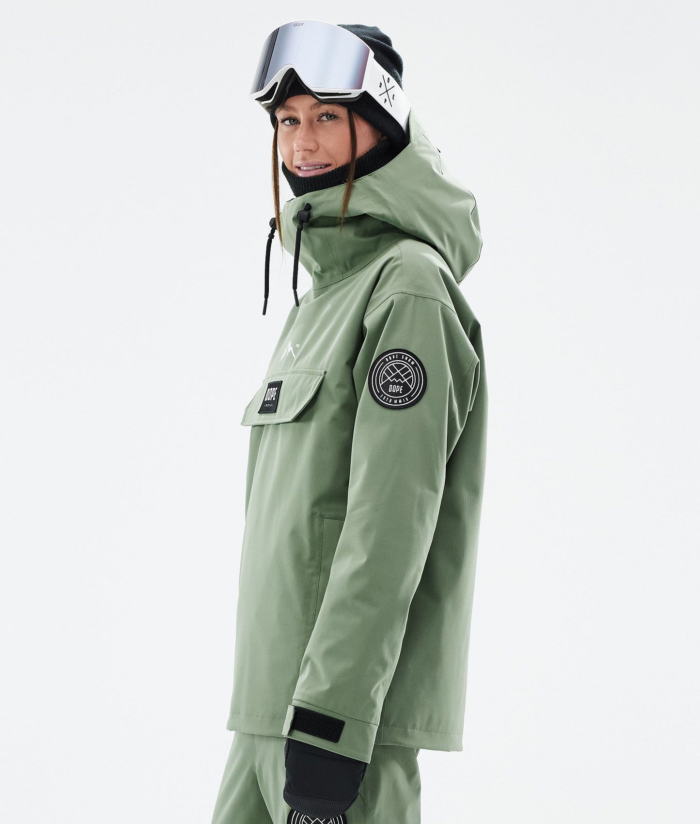 Snowboard Jacket Women Moss Green