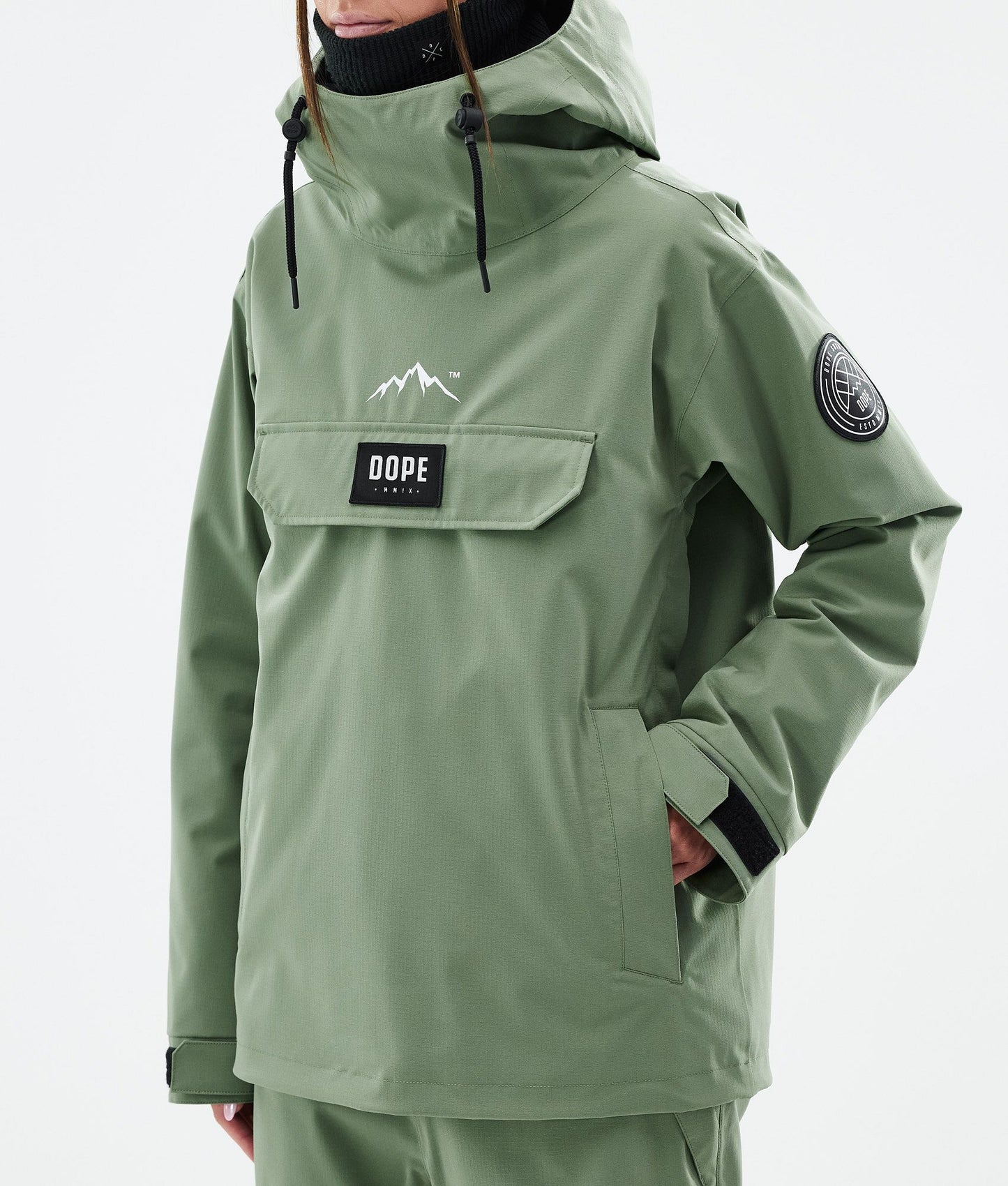 Snowboard Jacket Women Moss Green