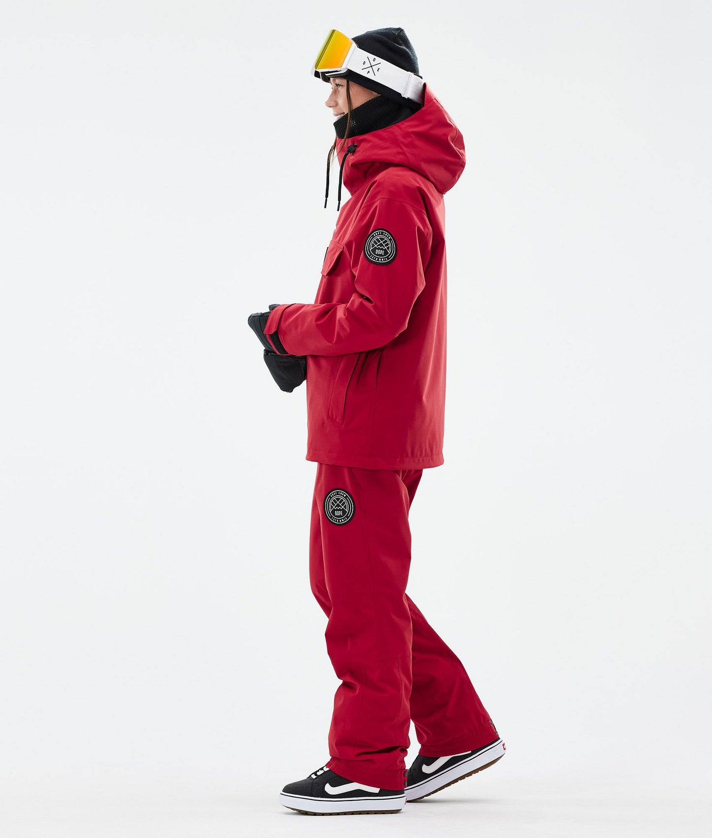Snowboard Jacket Women Deep Red