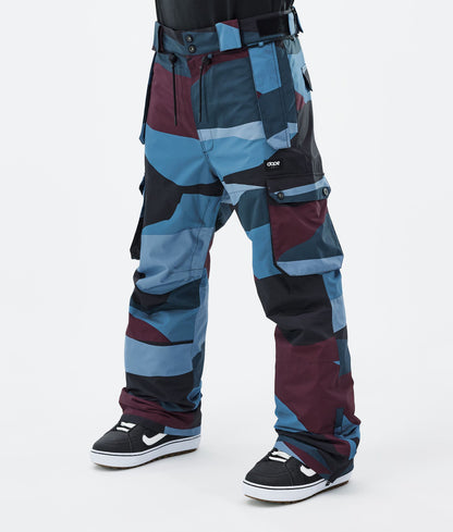 Snowboard Pants Men Jungle Purple