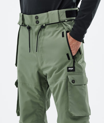 Snowboard Pants Men Moss Green