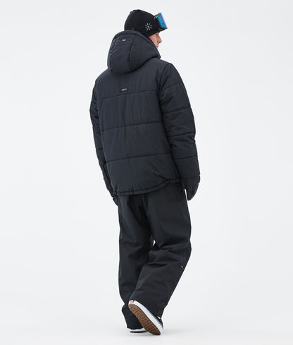 Snowboard Jacket Men Black