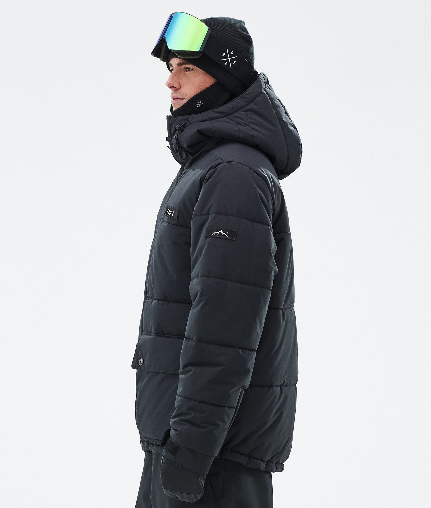Snowboard Jacket Men Black