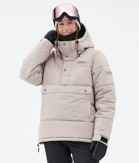 Snowboard Jacket Women Sand