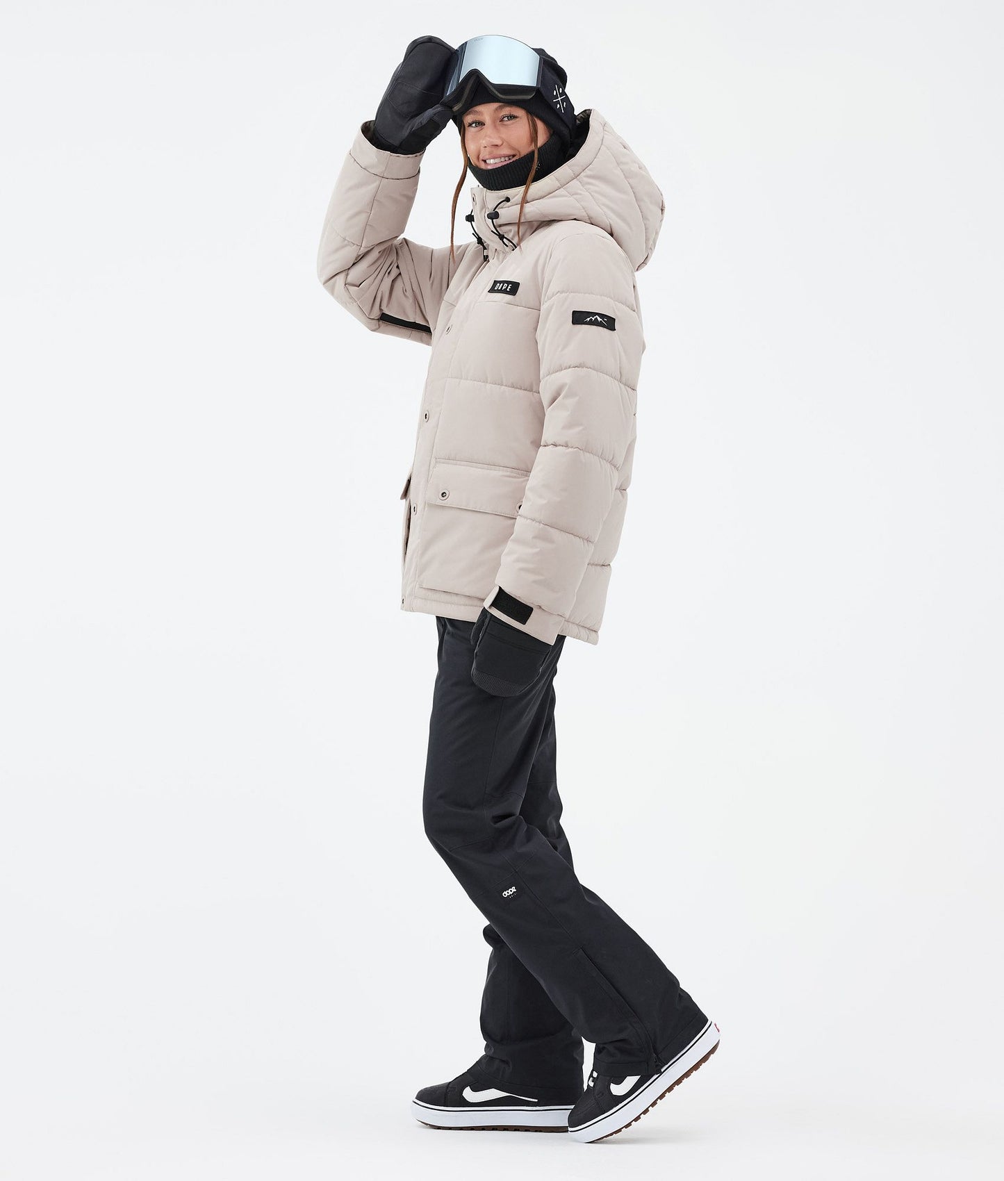 Snowboard Jacket Women Sand
