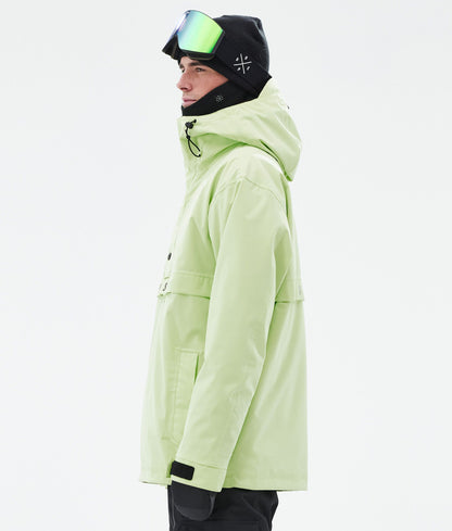 Snowboard Jacket Men Faded Neon