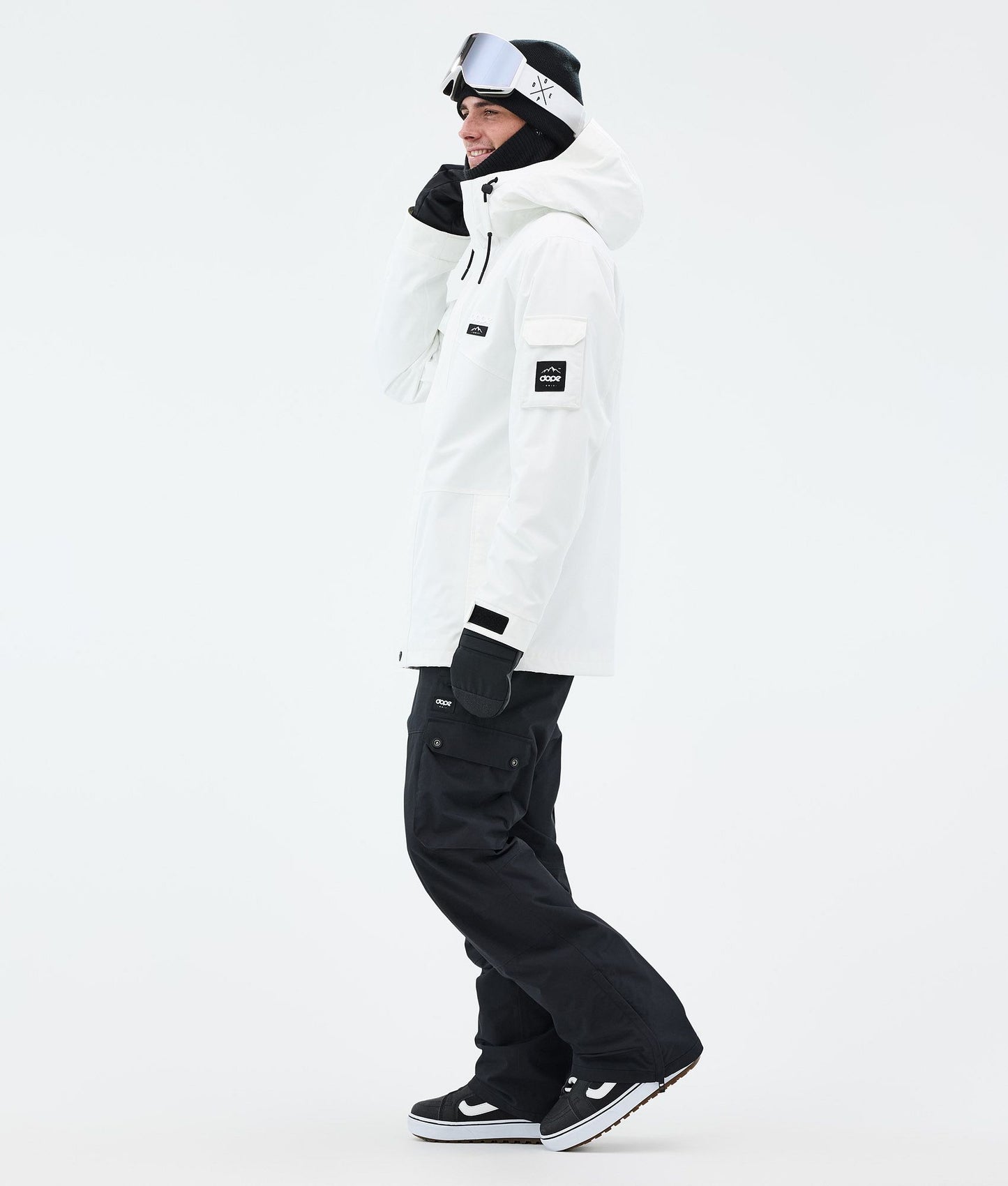 Snowboard Jacket Men Whitish