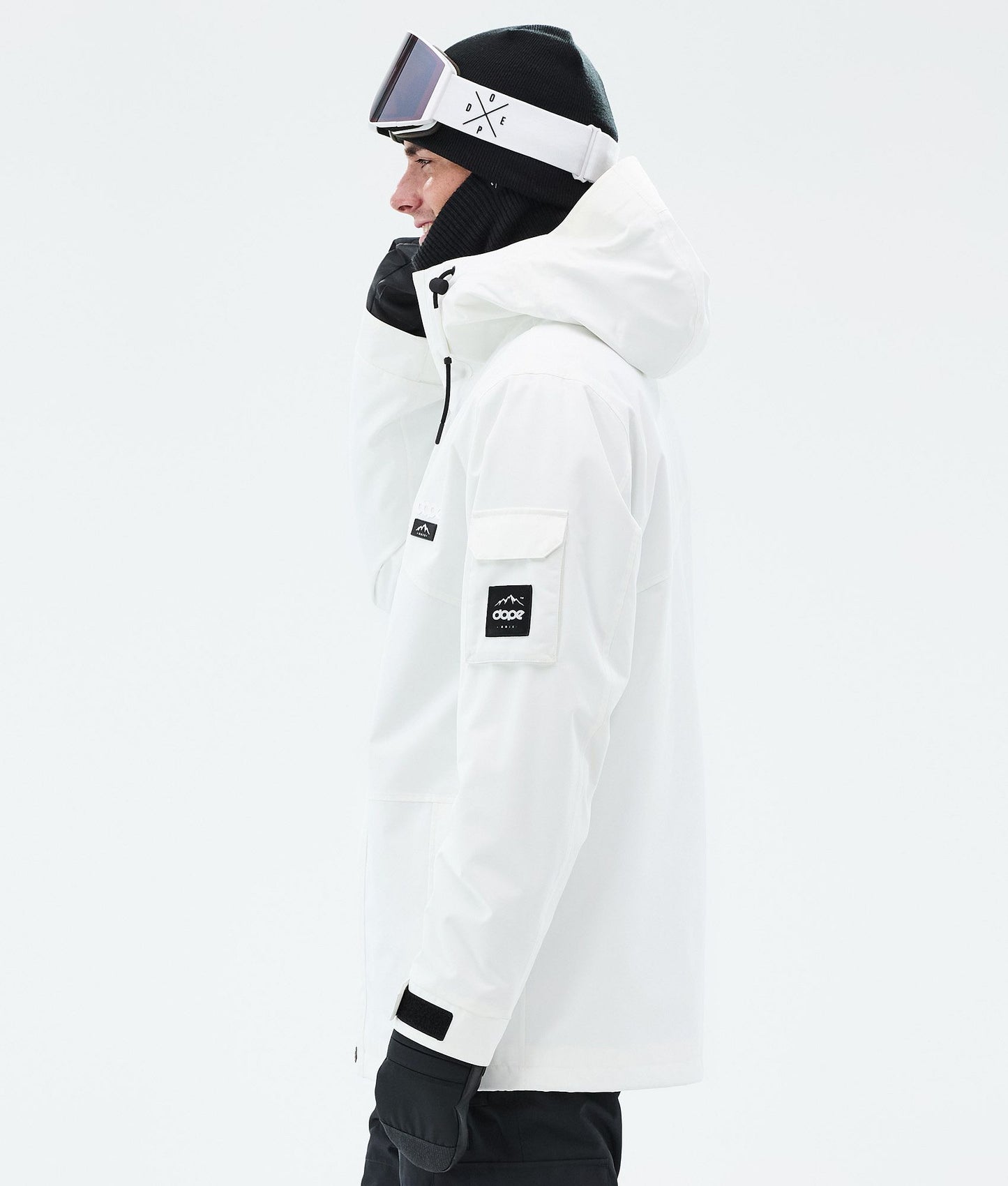 Snowboard Jacket Men Whitish