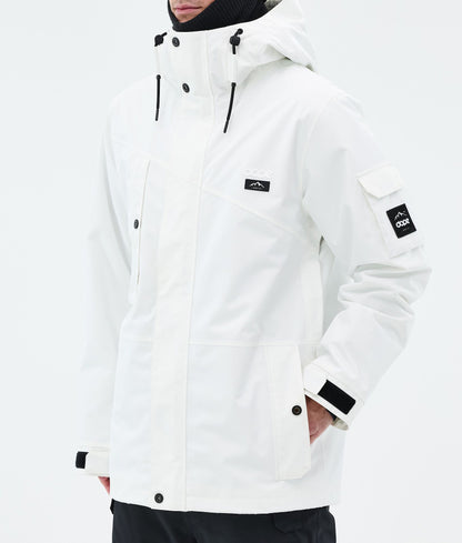 Snowboard Jacket Men Whitish