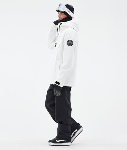 Snowboard Jacket Men Whitish