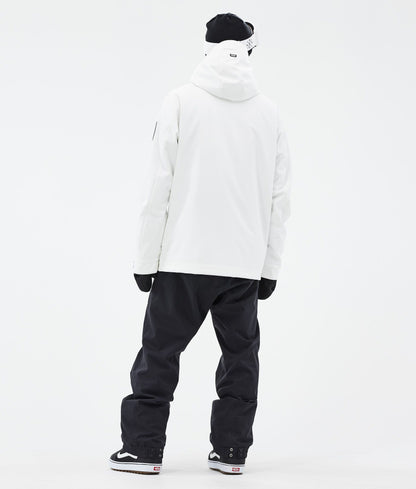 Snowboard Jacket Men Whitish