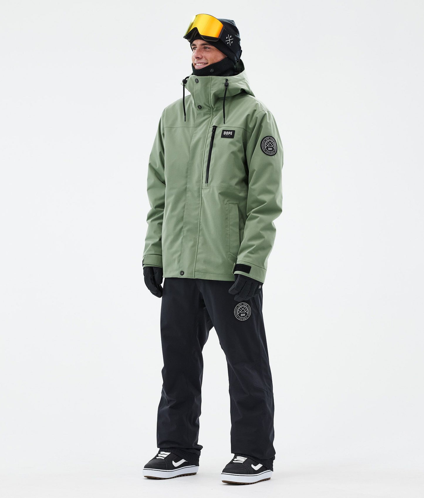 Snowboard Jacket Men Moss Green