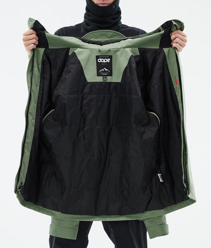 Snowboard Jacket Men Moss Green