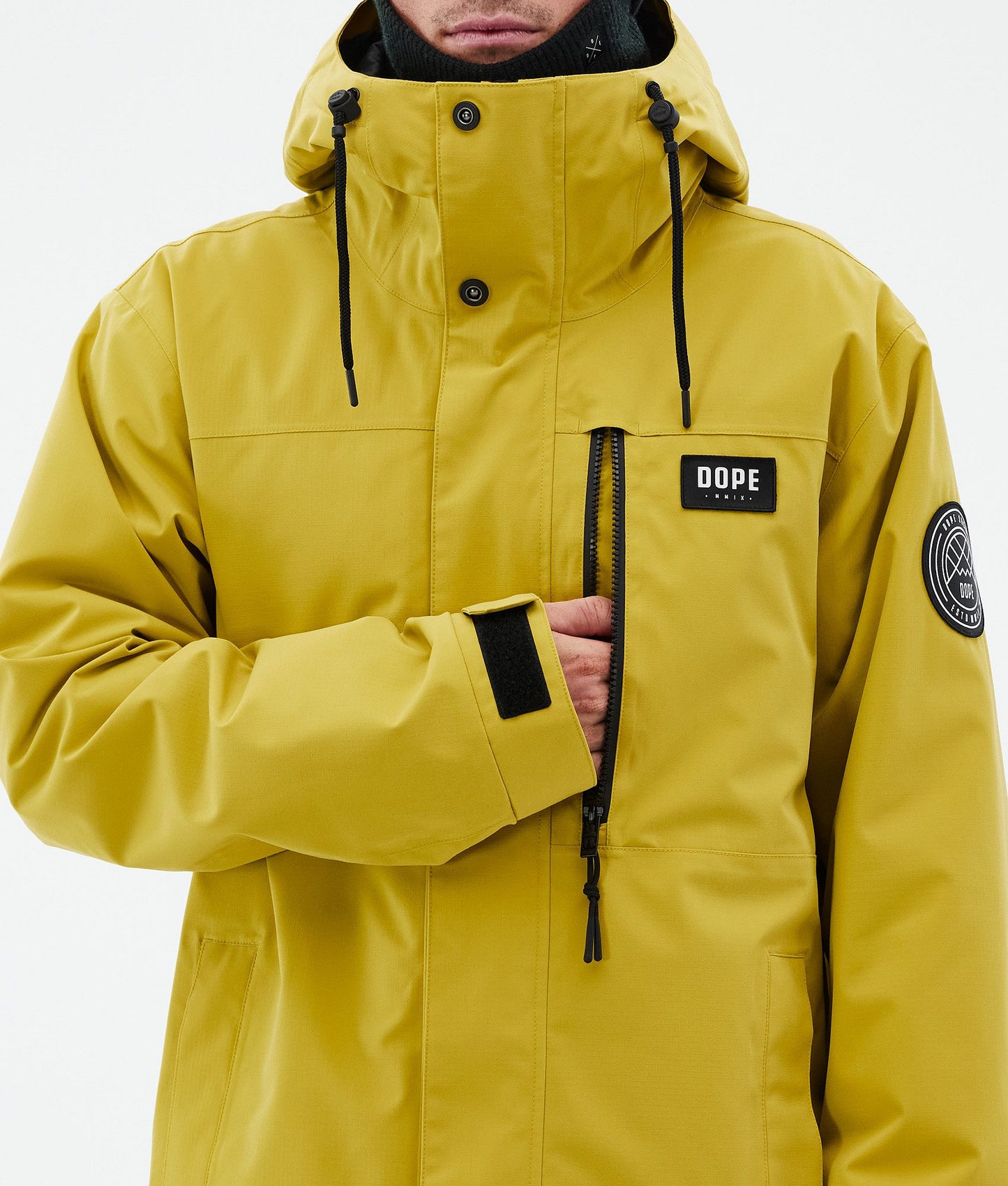 Snowboard Jacket Men Yellow