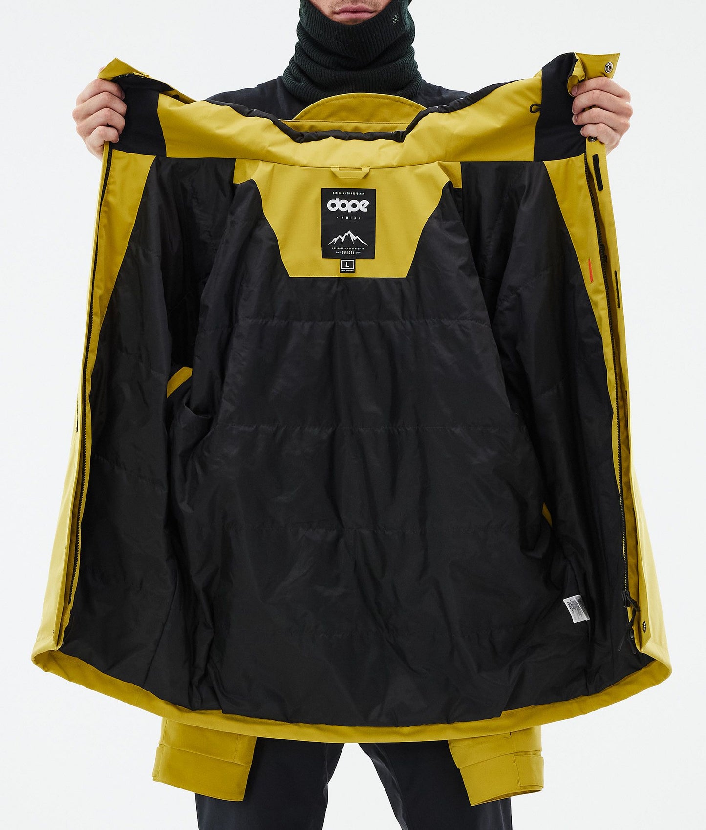 Snowboard Jacket Men Yellow