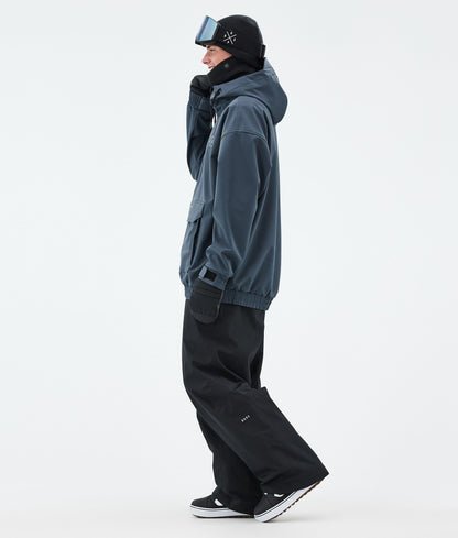 Snowboard Jacket Men Metal Blue