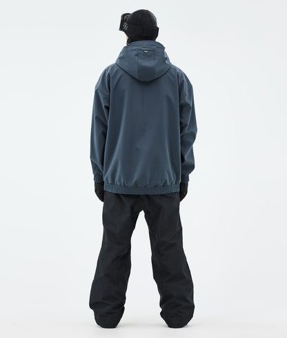 Snowboard Jacket Men Metal Blue