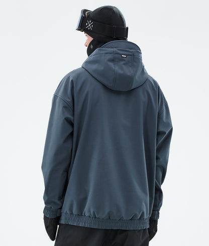 Snowboard Jacket Men Metal Blue