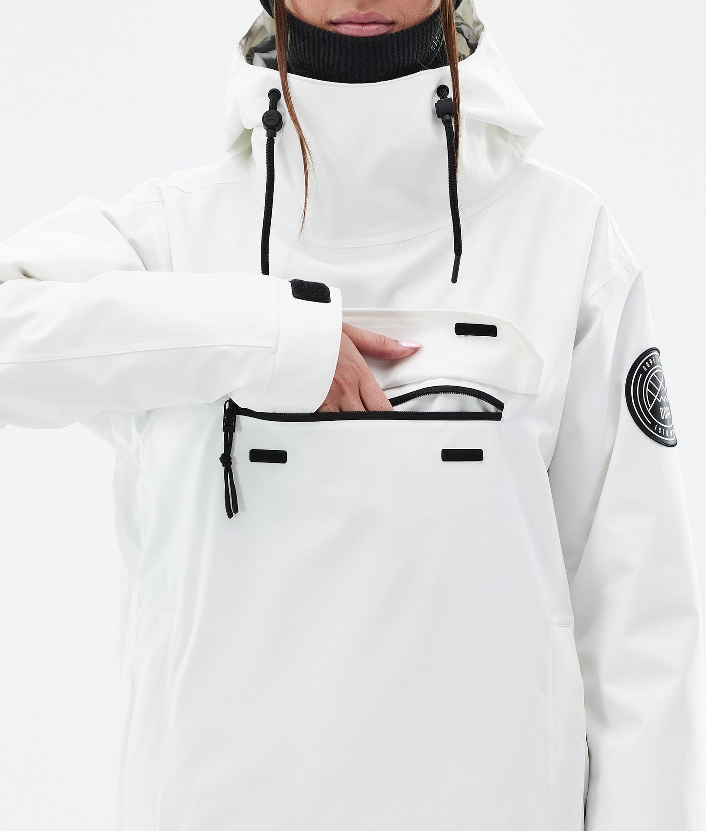 Snowboard Jacket Women Whitish