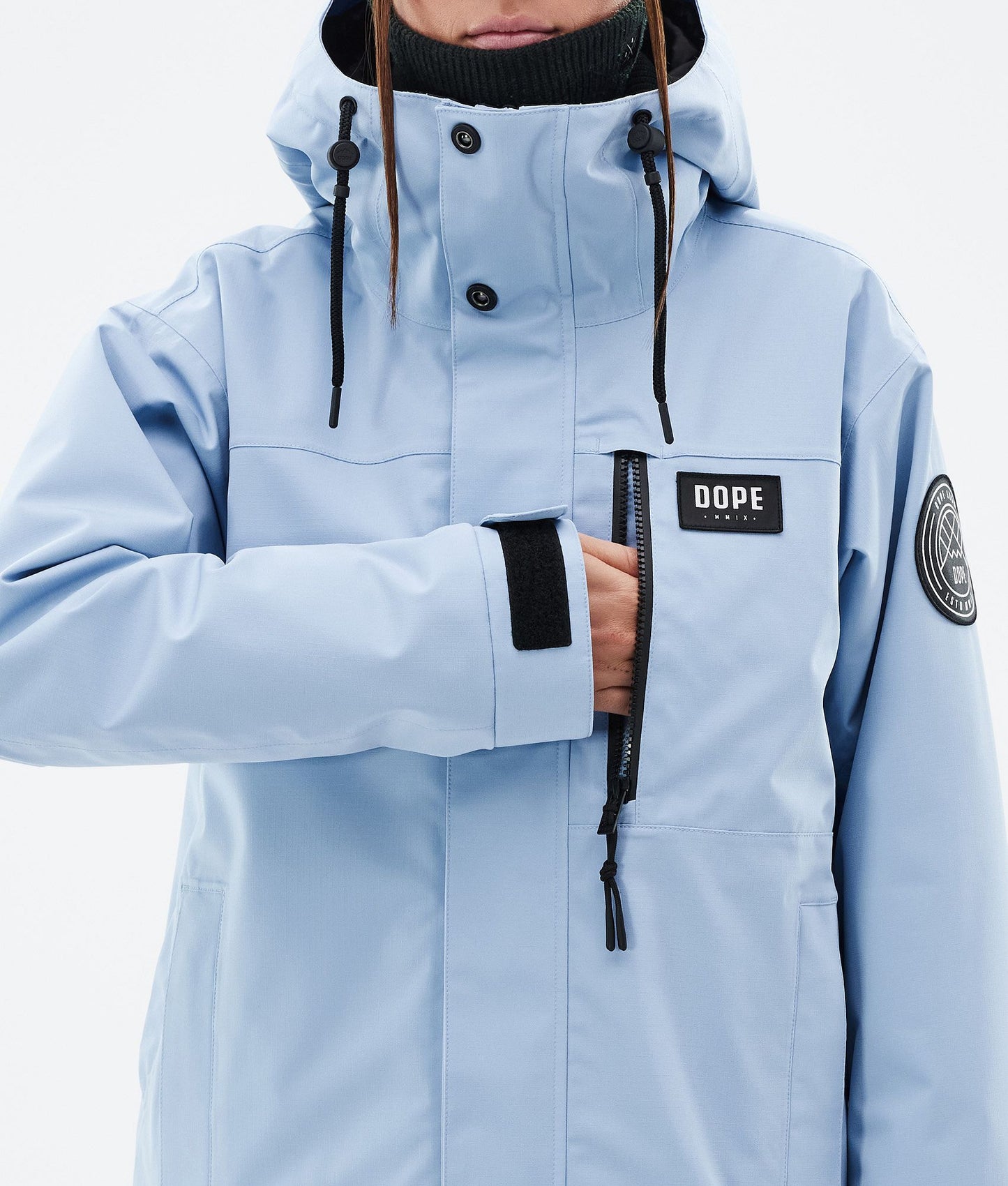 Snowboard Jacket Women Light Blue