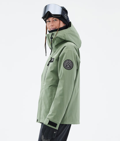 Snowboard Jacket Women Moss Green